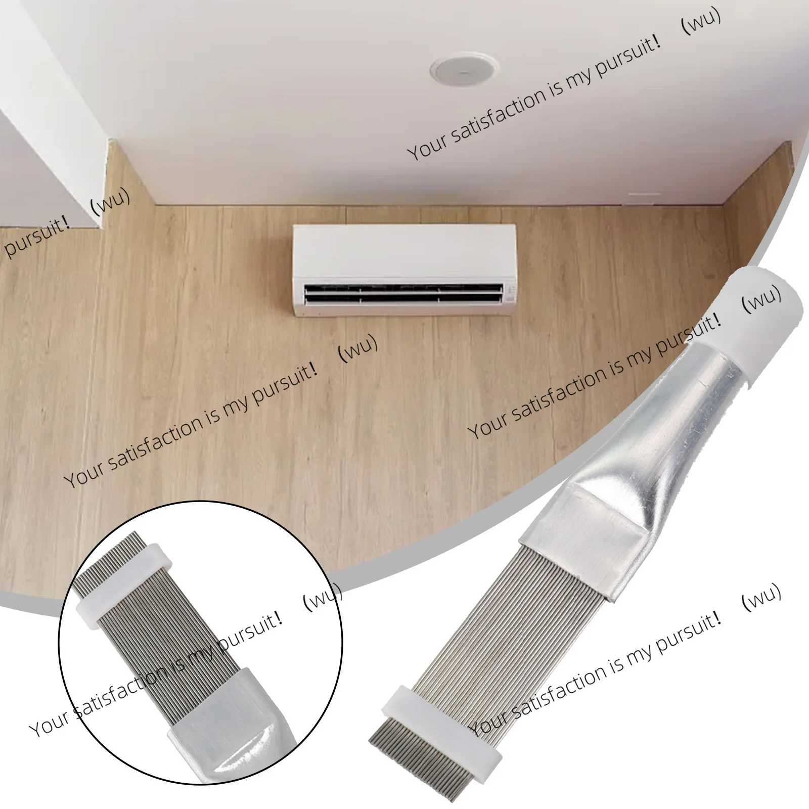 Quality Stainless Steel Air Conditioner Fin Cleaning Tool Coil Comb HVAC AC Condenser Brush for Superior Performance