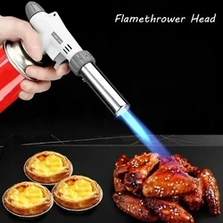 Tragbare Metall flammen pistole Butan gas schweiß brenner Schweißen Gasbrenner Flamme Gasbrenner Flammen pistole Schlag für Grill Camping Kochen