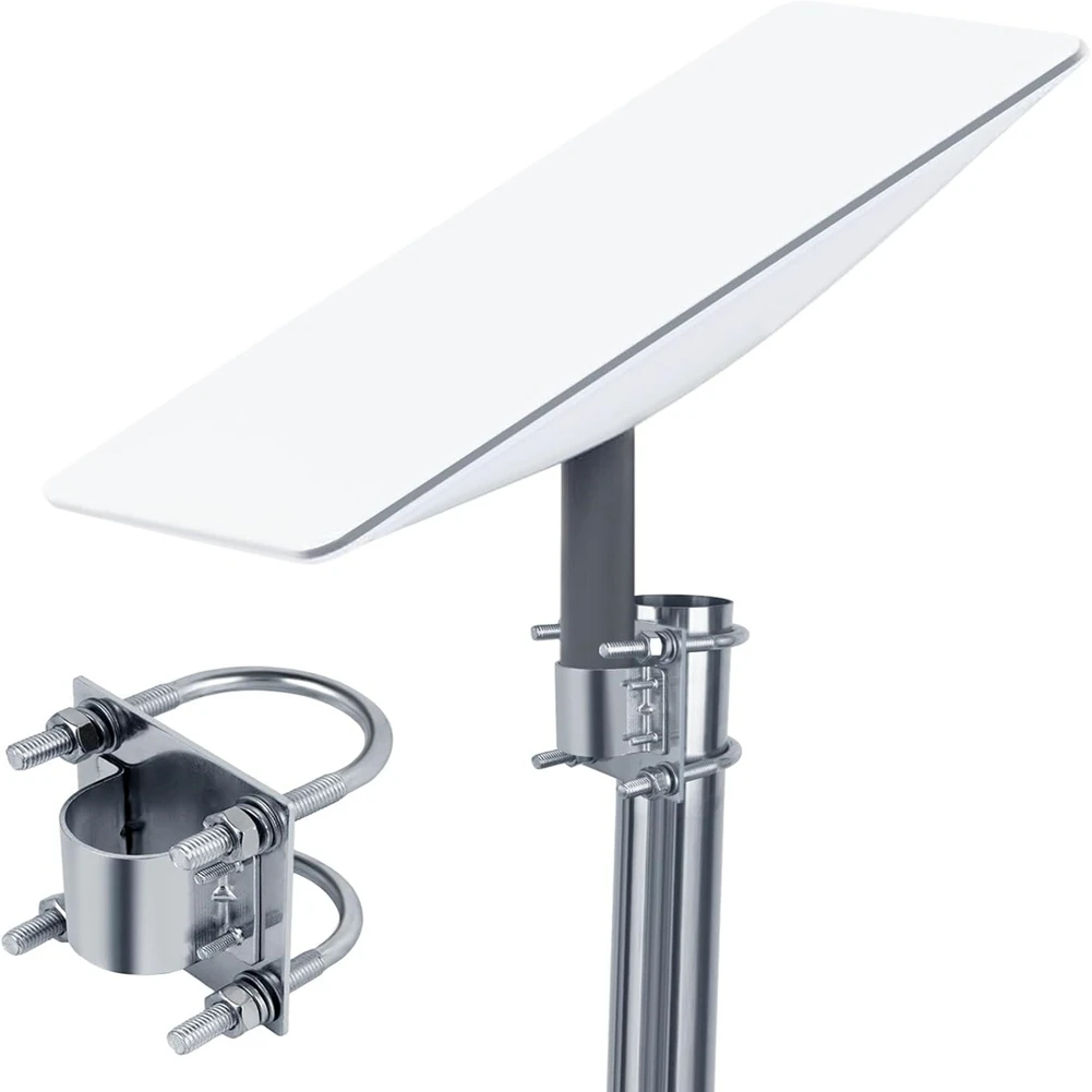 POPULAR-Antenna Mast Pipe Mount Works for GEN2 V2 Pipe Adapter Universal Antenna Steel Pole Mount view 4