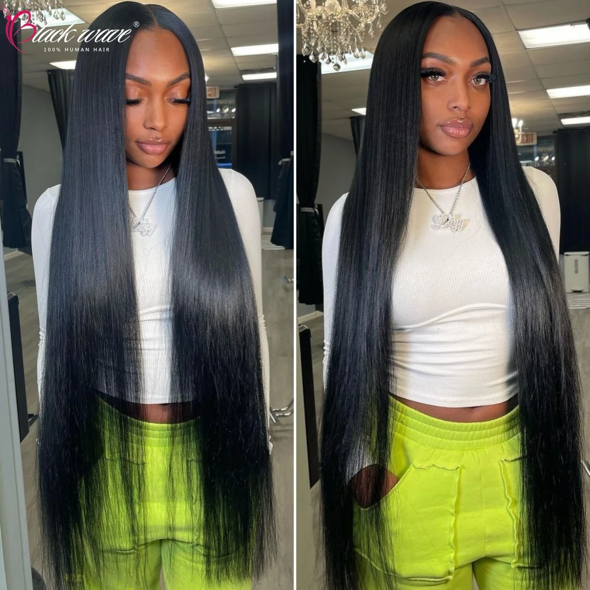 

Transparent 13x6 Lace Front Wig Virgin Vietnames Smooth Hair Natural Color 250 Density 100% Real Human Hair For Women 16-26 Inch