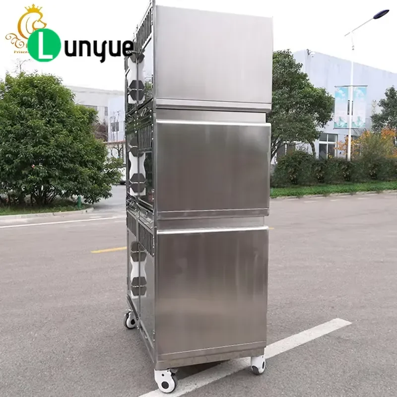 European Best Selling Metal Pet Display Cage High Quality Veterinary Equipment Clinic Dog Cage for Dogs Cats