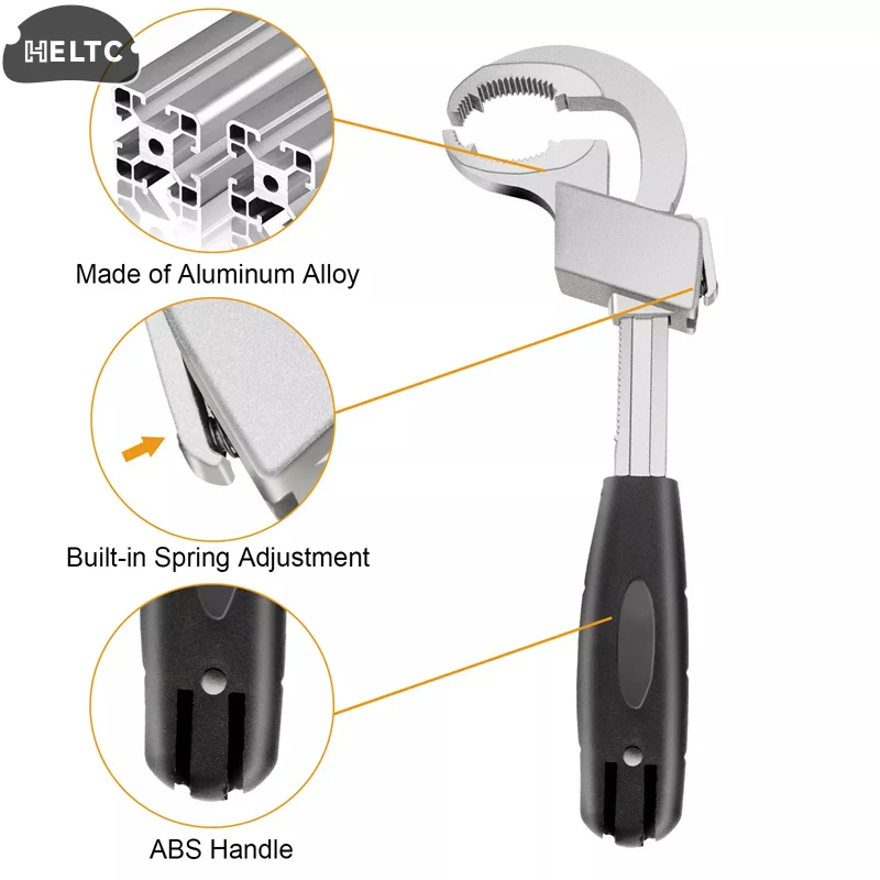 

Universal Adjustable Wrench Copper Tube Bender, Tubing Bender 1/8in,Fuel Brake Pipe Bender Hand Tool ,3 In 1 Pipe Tubing Bender