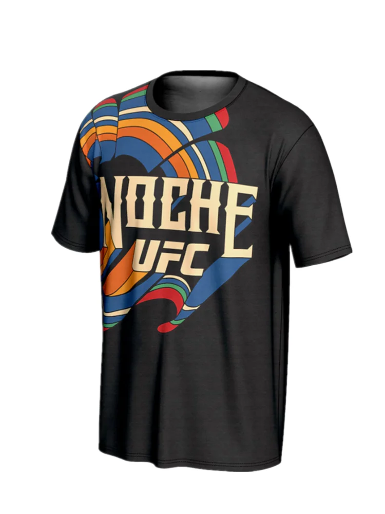 أفضل المبيعات الجديد لـ UFC الملاكمة القتال مروحة القمصان كبيرة الحجم الملاكمة المتطرفة الرياضية تي شيرت للرجال قمم التجفيف السريع