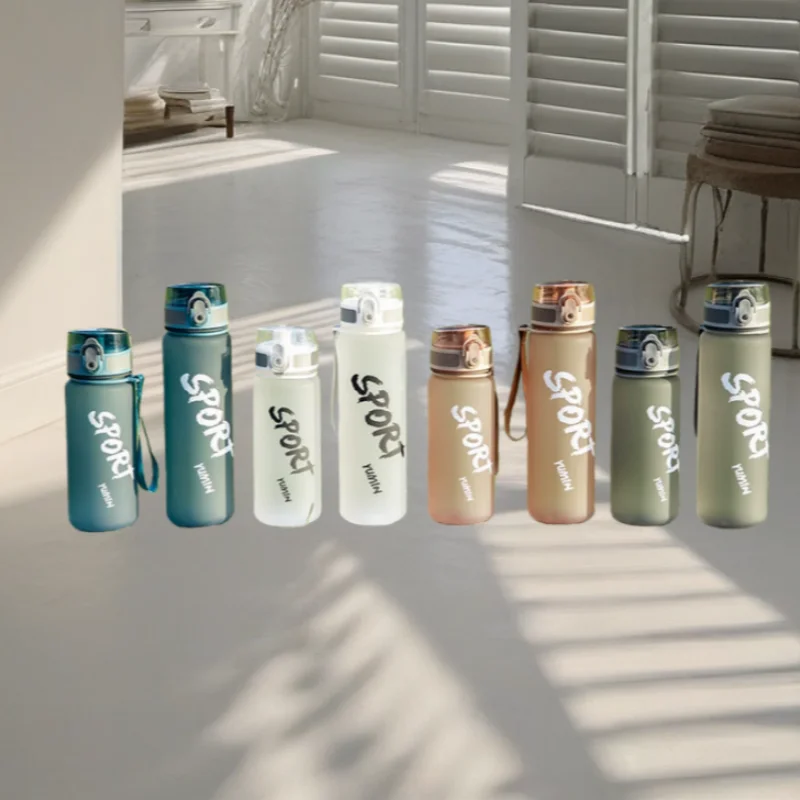 كوب شاي بلاستيكي محمول سعة 500 مل للرجال والنساء، كوب ماء بمساحة رياضية خارجية بسعة كبيرة #1