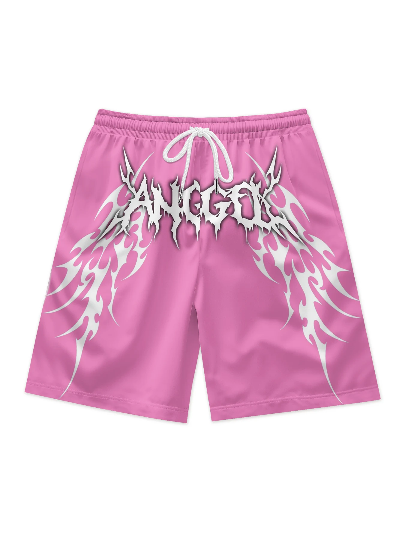 

Men's Casual All Over Printing Personalized Print Beach Short Pants Drawstring Elastic Waist Shorts For Men