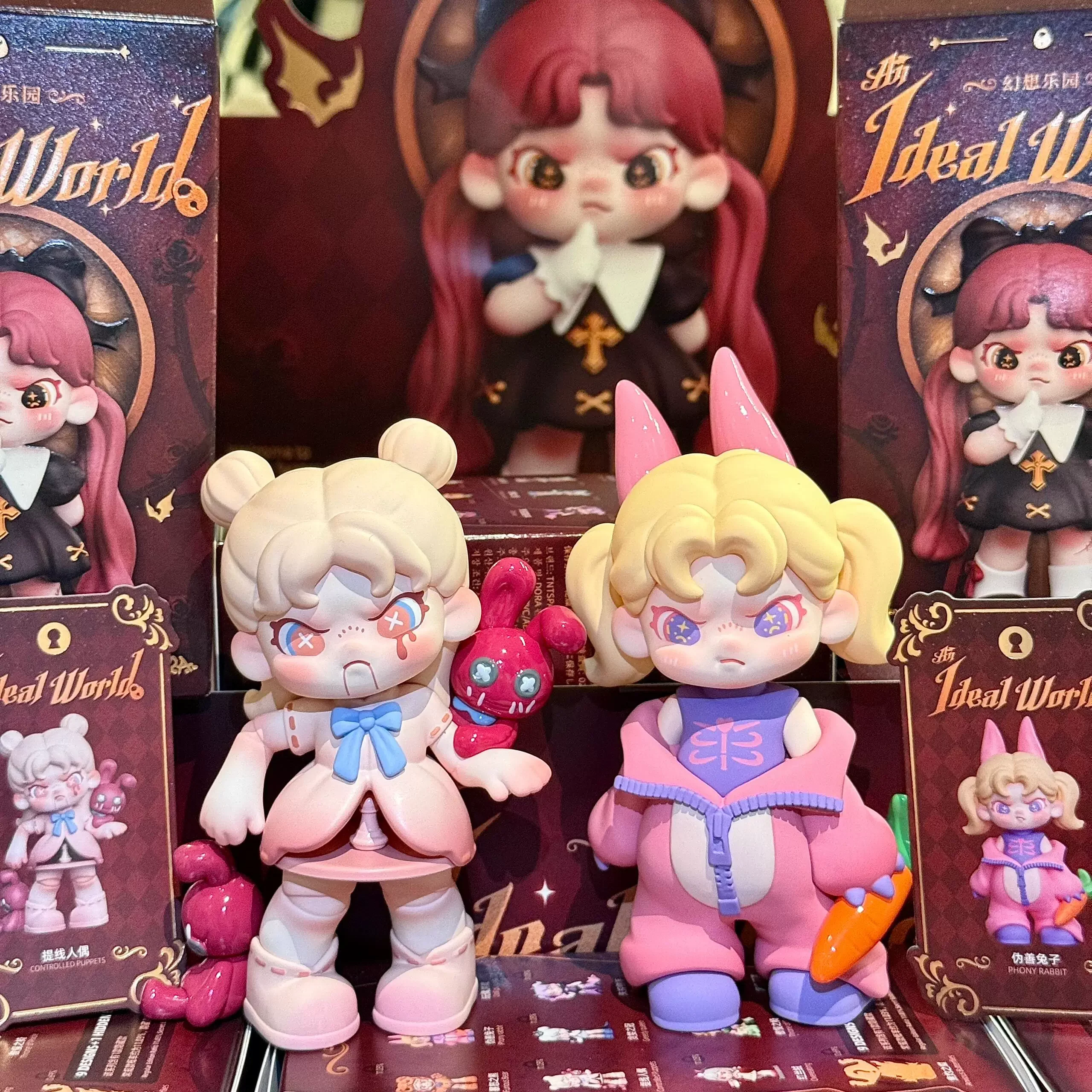 TNTSPACE DORA 6th Gen Fantasy Paradise Blind Box Cute Vinyl Figure Collectible Toy Desktop Decor Gift for Girls