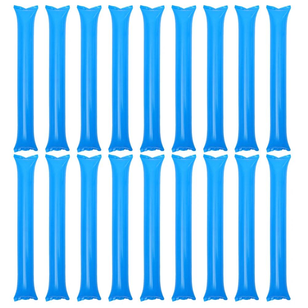 

50 Pcs Cheer Stick Cheerleading Accessories Inflatable Sticks Beating Supplies Cheering Prop Football Noise Maker