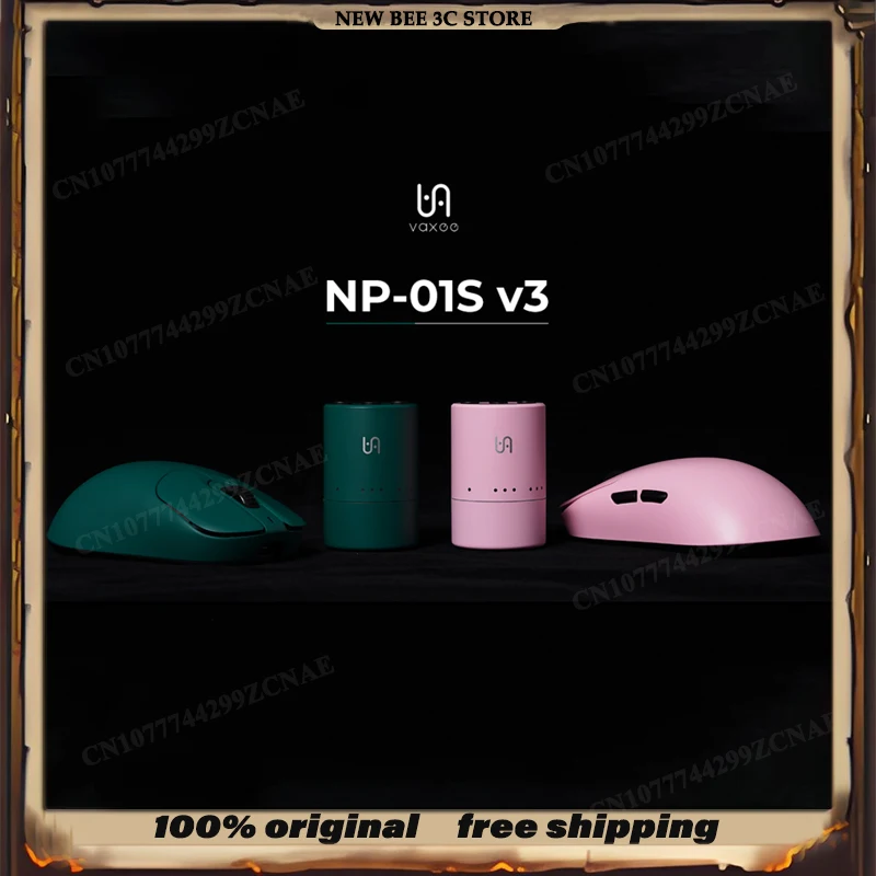 

VAXEE NP-01S V3 Customized 8K Wireless Gaming Mouse Core1 Sensor 850IPS Boost 8kHz Polling Rate 57g Lightweight CoreLink PC