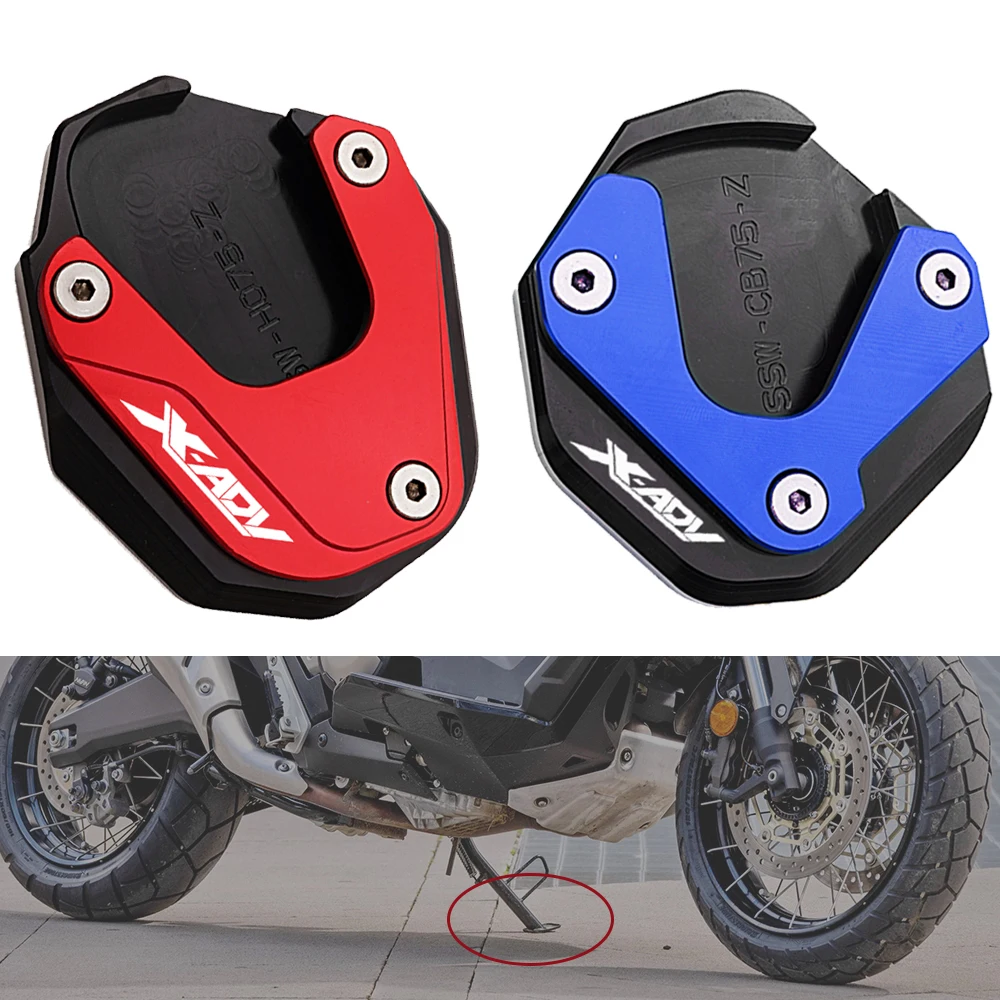 

ZEXDDI Fit For Honda xadv 750 X ADV X-ADV 750 XADV750 2017-2023 2024 Motorcycle CNC Side Stand Kickstand Enlarge Pad accessories