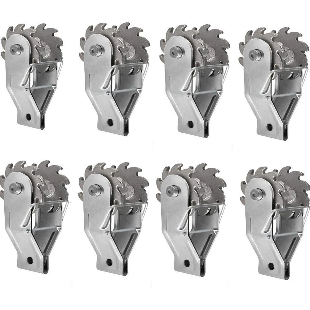 AA05 10Pcs Fence Tensioner Heavy Duty In-Line Wire Strainer Wire Ratchet Tensioner For Electric Fence Farm Fence
