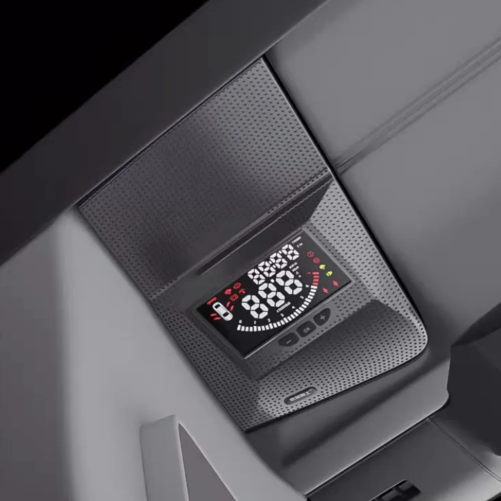 Toyota Land Cruiser Prado HUD Display - close-up view