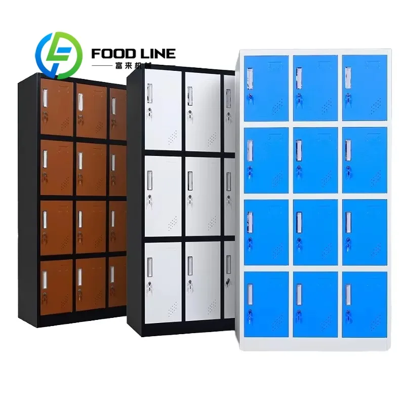 Smart Locker Heavy-duty steel cabinet, QR unlock, easy install, for gym store users’ phones and small belongings safely