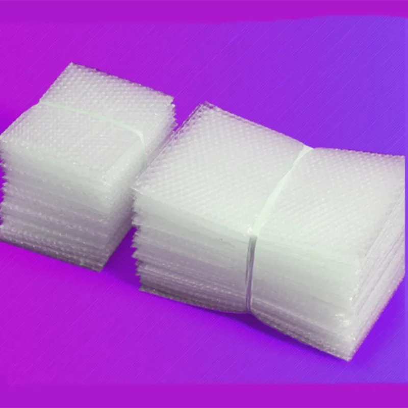 10x20cm 15x30cm White Double Film Bubble Envelope Bag Plastic PE Shockproof Packaging Wrap Bags Thicken Bubble Express Mail Bags