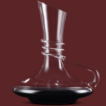 Light luxury lead-free glass wine decanter home wine dispenser European style personalized red wine decanter