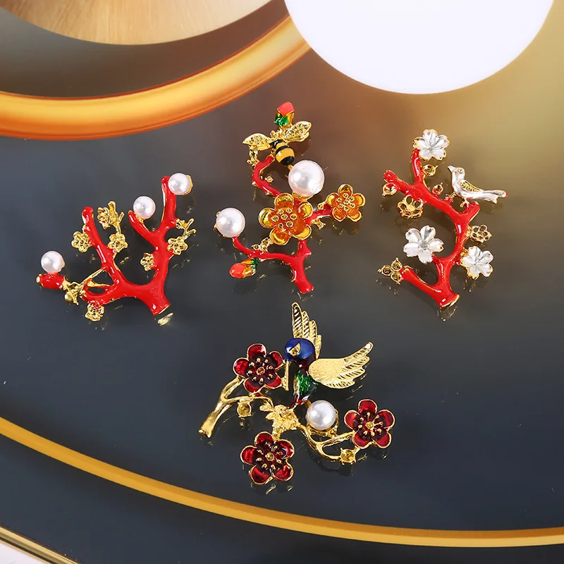 

10 шт./упаковка, красные заколки из сплава для свадебных причесок, ручная работа, винтажные аксессуары для волос в стиле Ханьфу, материалы для рукоделия