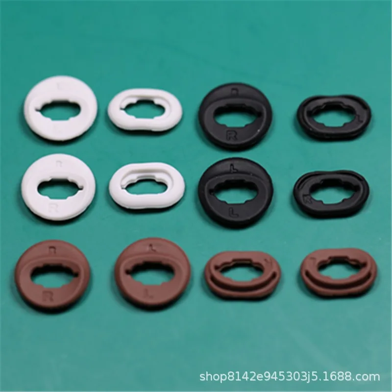 4 أزواج من حافظة سماعات الأذن المصنوعة من السيليكون، غطاء أطراف بديلة لسماعات سامسونج جالاكسي براعم لايف ملحقات سماعات الأذن وسادة