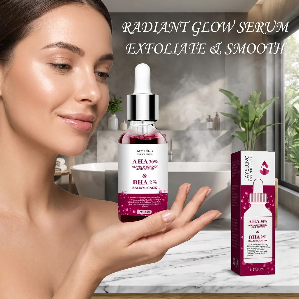Salicylic Fruit Acid Face Essence Minimize Pores Deep Hydration Nourish Repair Anti Aging Brighten Dull Korean Serum