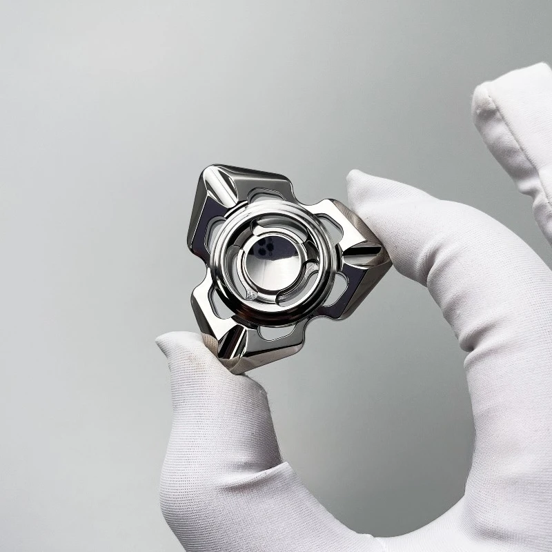 LarkEDC Reincarnation 1.1 Mirror Polished Mechanical Metal Fidget Spinner Decompression Adult Toy