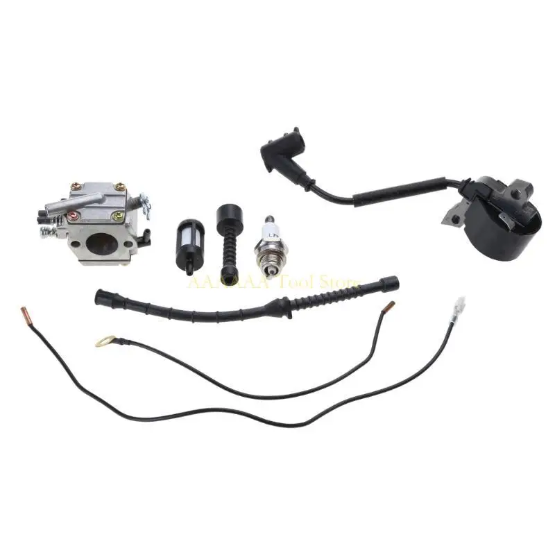 

A2BE Carburetor Ignition Coil for Chain 038 MS380 MS381 Air Oil Filter Line Plug Chainsaw Parts