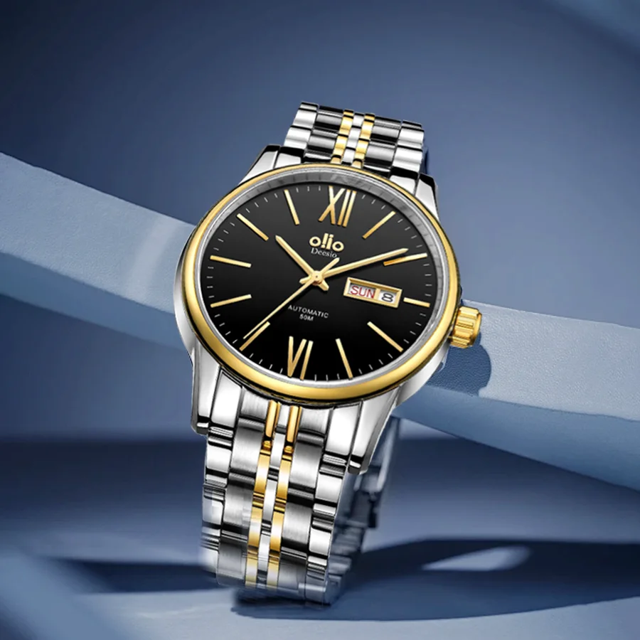 

Deesio Brand Luxury Automatic Mechanical Watches Japan Movement Waterproof Sapphire Crystal relojes de pulsera mecánicos
