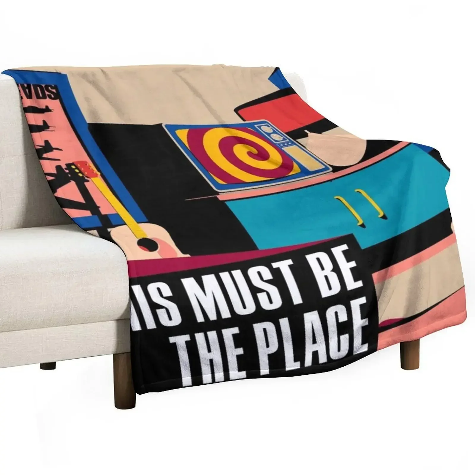 

Talking Heads - This Must Be The Place Throw Blanket christmas decoration Shaggy Winter beds Polar Blankets