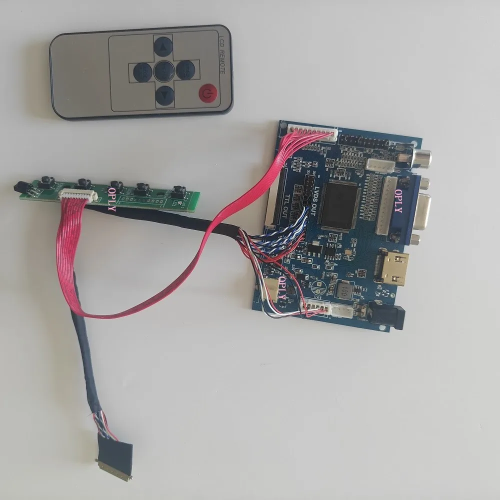 

For B140XTN03.1 B140XTN03.6 B140XTN03 14" 1366×768 40Pin Display LVDS LCD Panel Controller board WLED VGA AV HDMI-Compatible Kit
