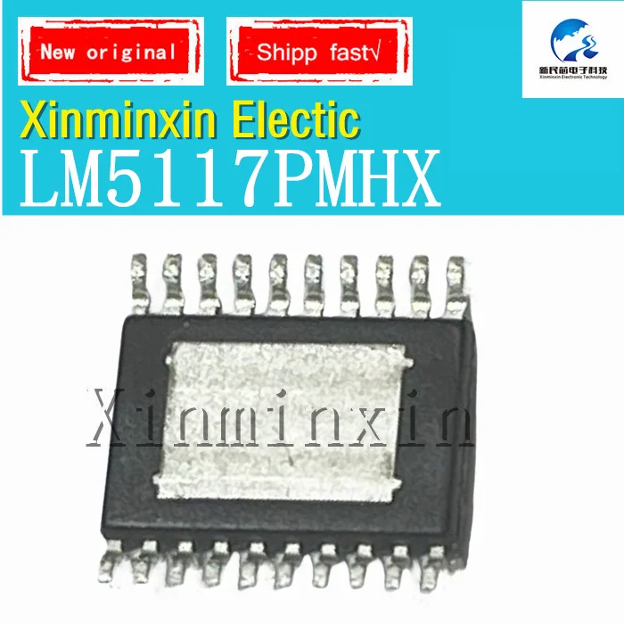 Chip original HTSSOP20 IC, em estoque, LM5117PMH LM5117 LM5117 LM5117PMHX NOPB, 100% novo, 1Pc Lot