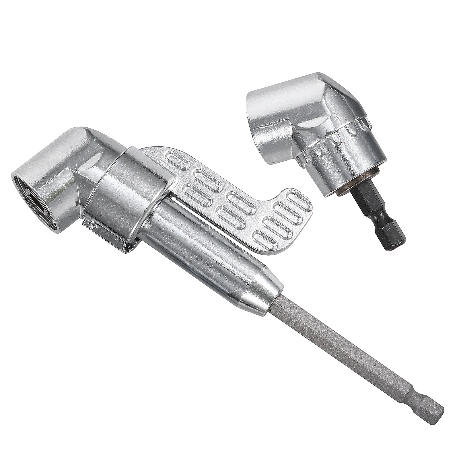 

2Pcs Screwdriver Corner Drill Extension Batch Right Angle Shank H Tools Bending Electric Adjustable Angle Zinc Alloy Durable