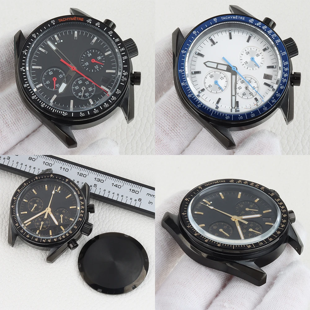

32.5mm Luminous VK63 Watch Dial Replacements For VK63 Case 40MM Stainless Steel Men's Watch Accessories Fit Quartz VK63 Movement
