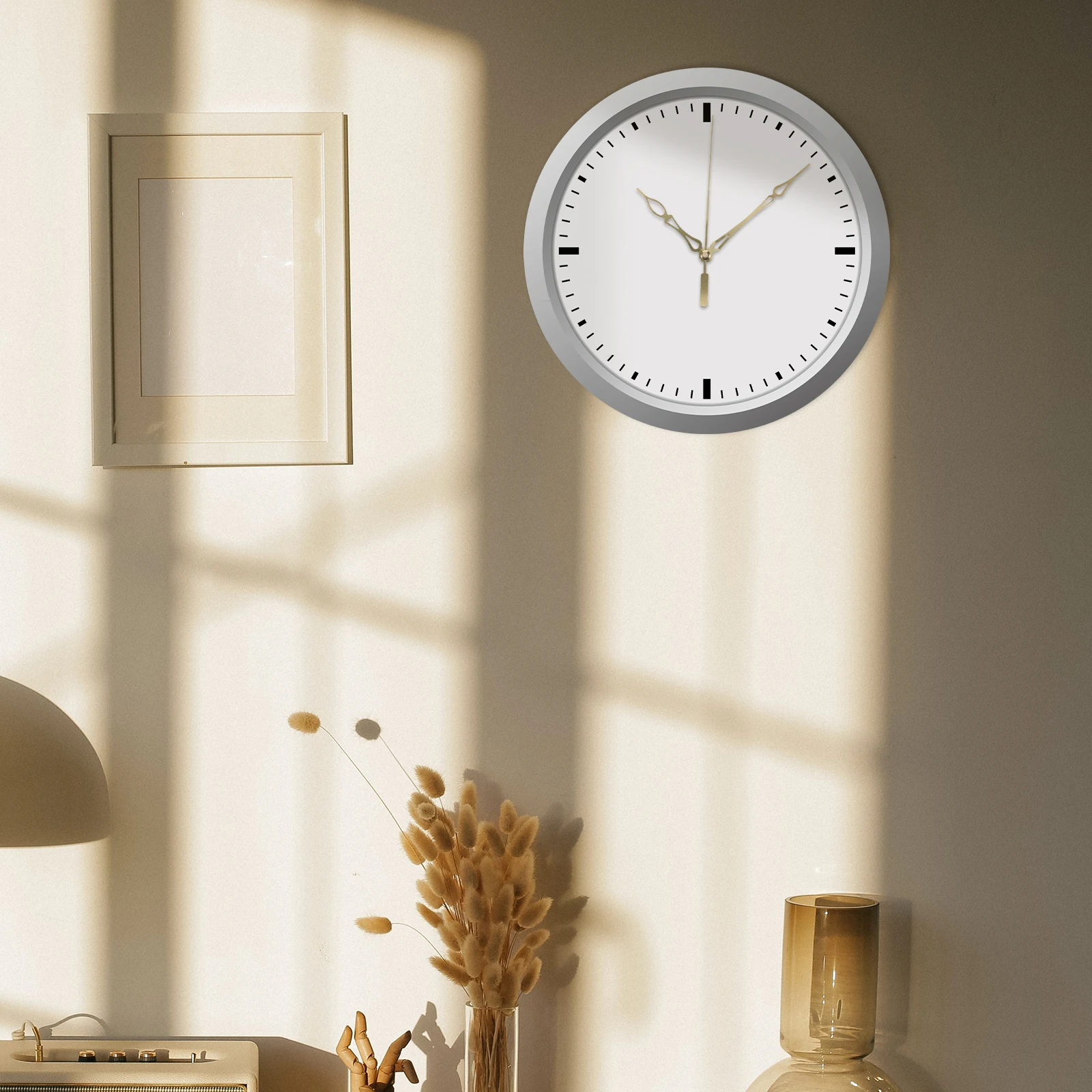 

1Set Wall Clock Mechanism Mute Design Durable Lightweight Easy Installation DIY Clock Repair Kit Replacement Parts