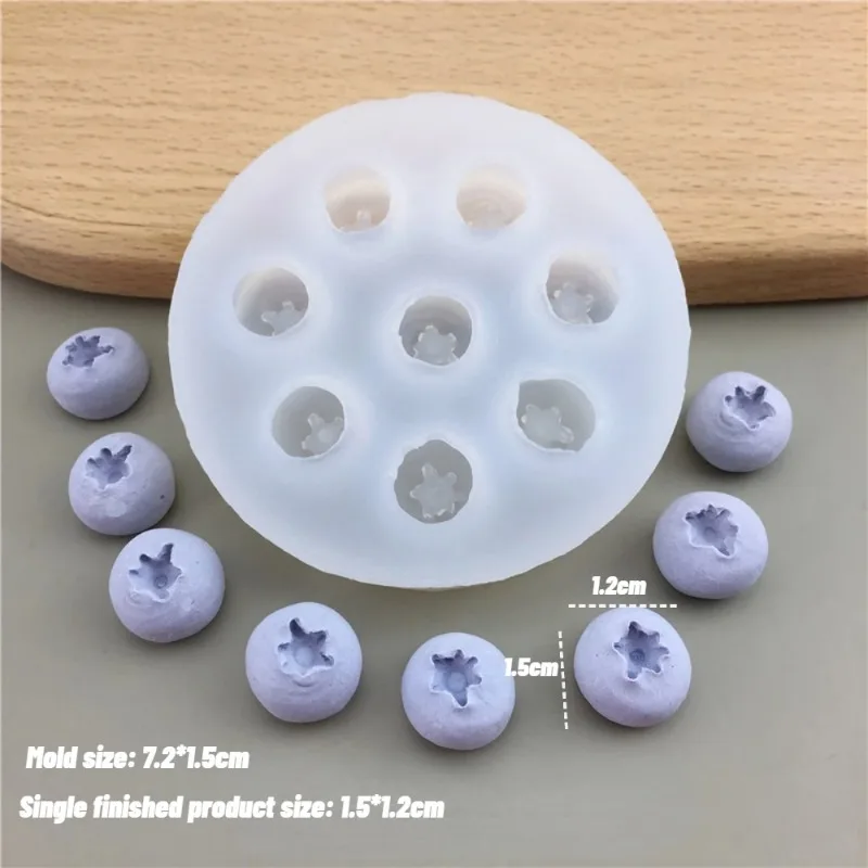 Силиконовая мини-форма 3D с черникой и малиной, форма для шоколадных конфет, штукатурка, форма для выпечки, инструмент для украшения торта, Аксессуары для выпечки