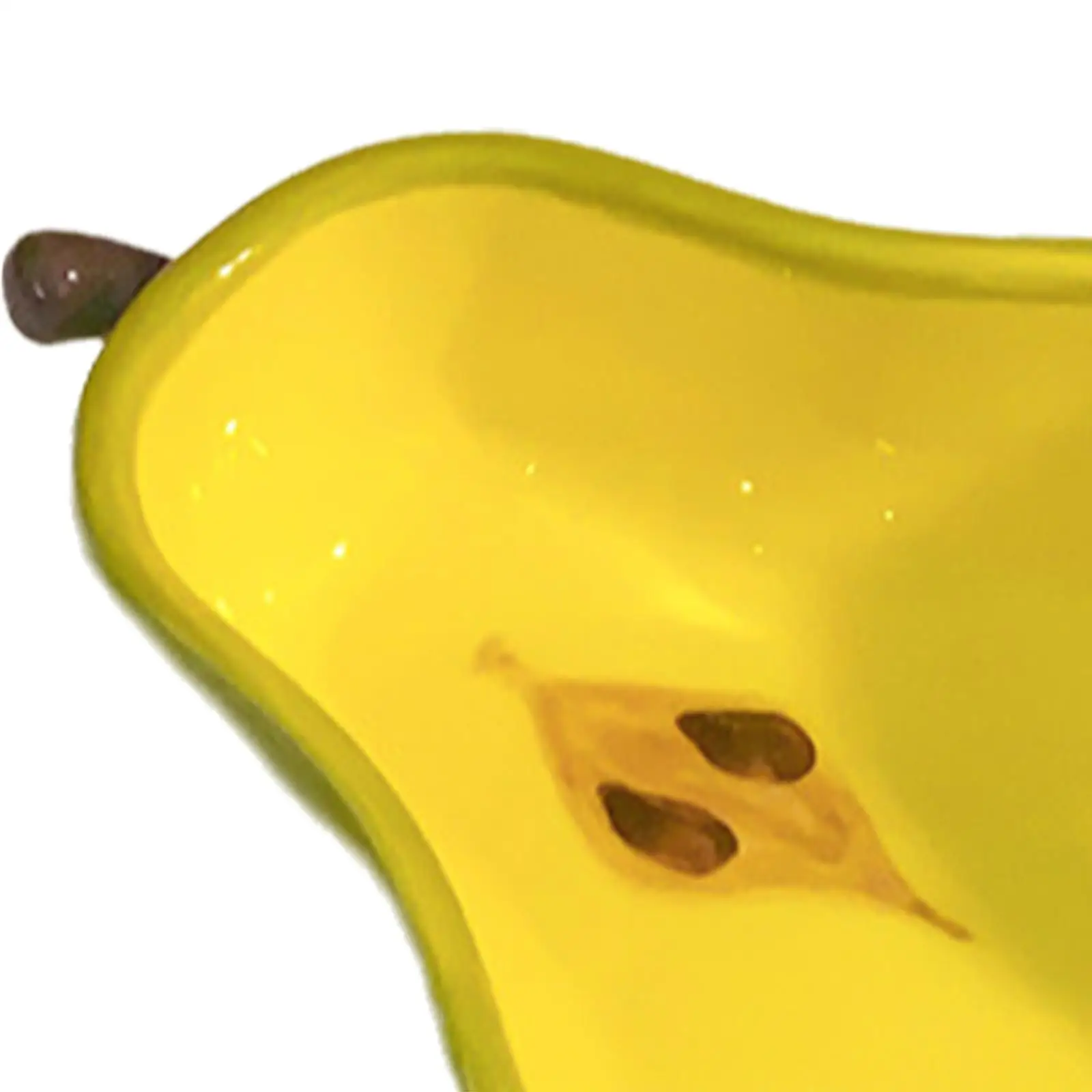 Cute Fruit Shaped Ceramic Plate Portable for Appetizer Tomato Sauce Festival