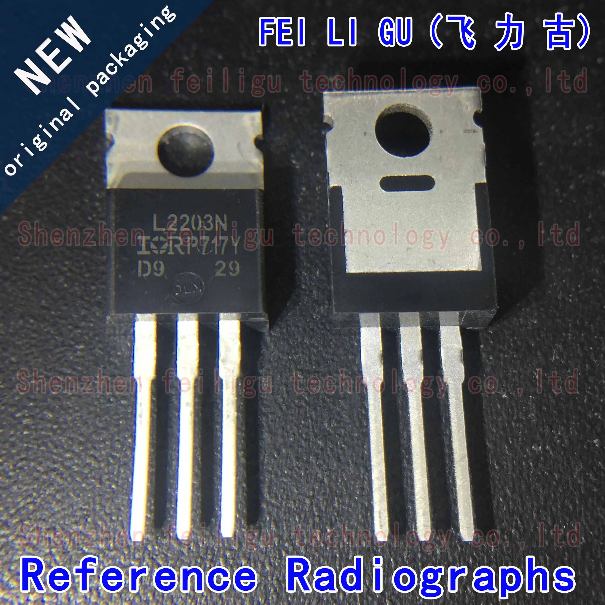 5/15/30/50Pieces 100% (New) Original IRL2203NPBF IRL2203N Package:TO-220 30V 116A 180W N-channel MOS FET