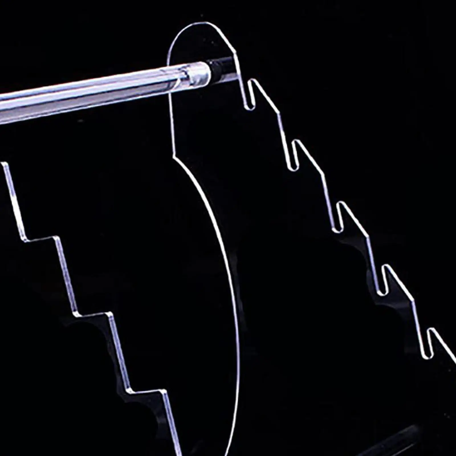 Knife Holder Storage Rack Bracket Transparent for Game Room Accessory Sturdy