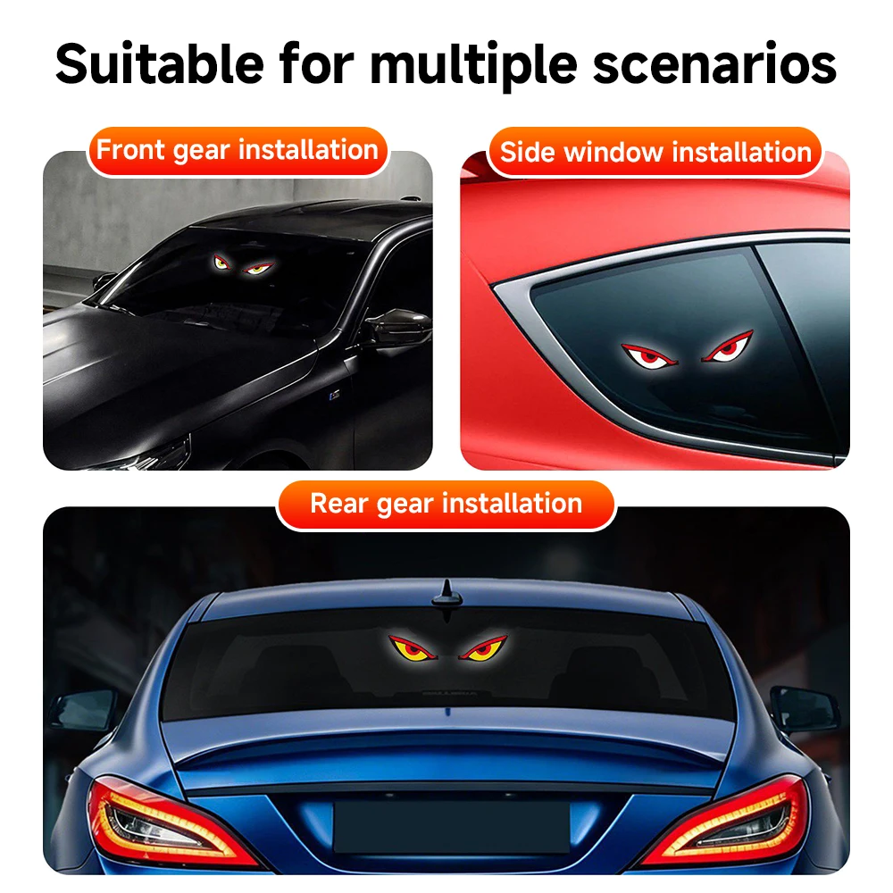 For Hyundai i20 i30 i40 ix20 ix25 ix35 Tucson Creta Solaris Accent Santa Fe Kona Elantra Sonata Car Solar LED Warning Light view 5