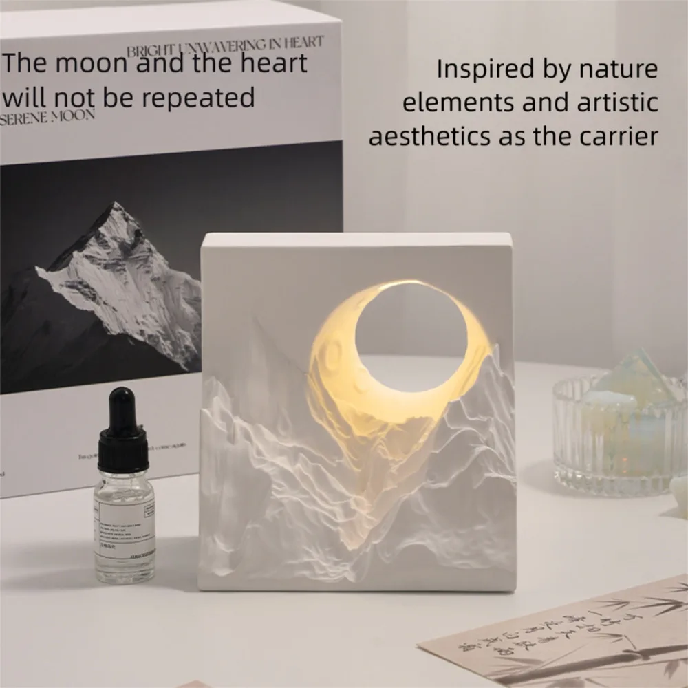 صندوق زينة للعلاج العطري، موزع حجر، هدية عيد ميلاد، تذكار راقي، حرفة إضاءة ليلية إبداعية