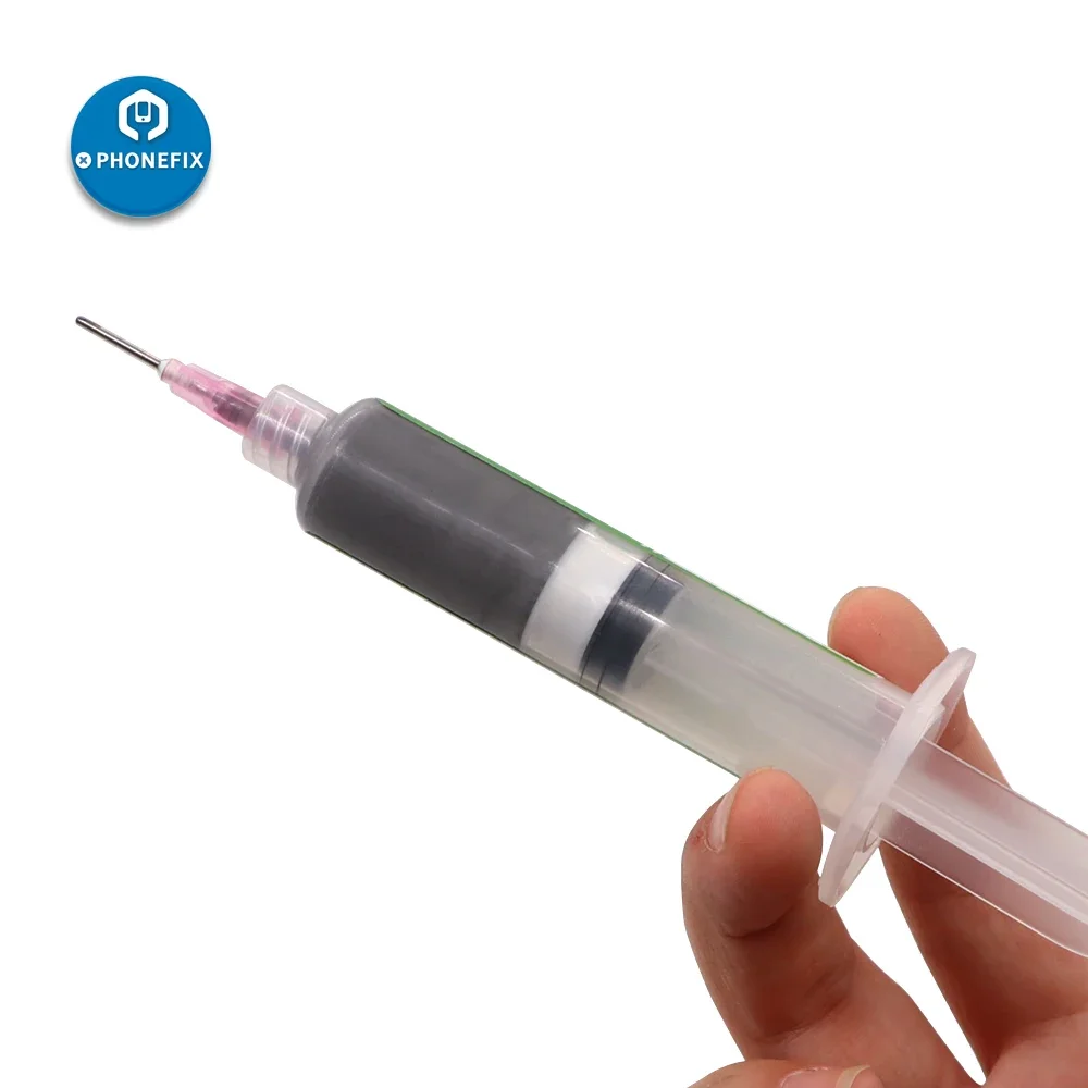 بغا لحام لصق RL-403 1 قطعة حقنة الجريان 10CC 183 درجة Sn63 غير نظيفة لحام لصق ل PCB PGA بغا مصلحة الارصاد الجوية لحام إصلاح