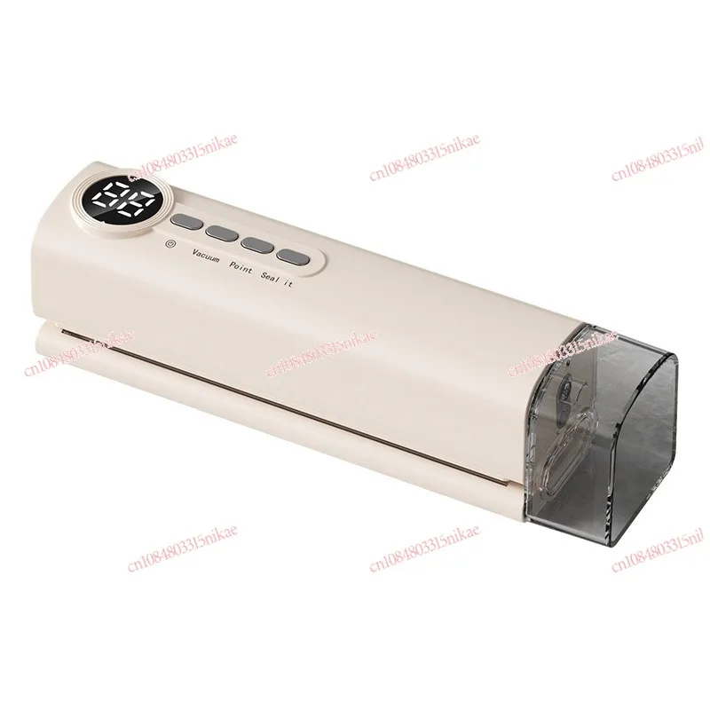 

Wireless Rechargeable Vacuum Sealer - Compact Food Preservation Machine for Home Use