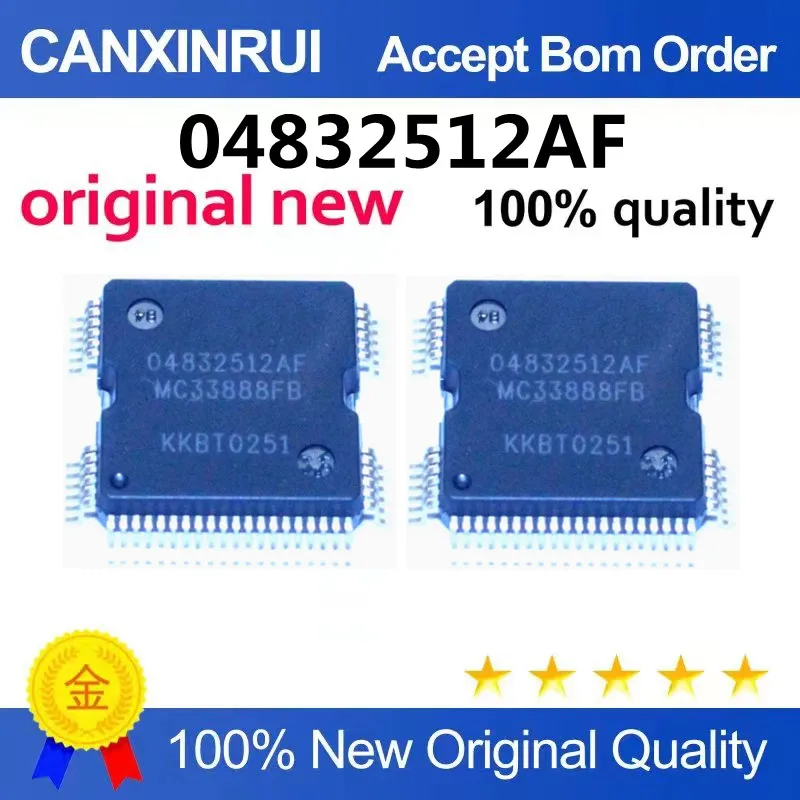 (5-100piezas)04832512AF MC33888FB; New and original, specializing in series of car computer board chips, can be directly shot.