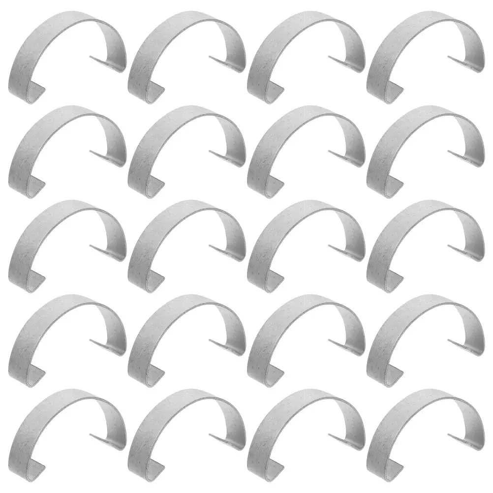 

30 Pcs Chicken Cage Anti- Latches for Reptile Thickened Locks Bird Birdcage Hook Stainless Steel