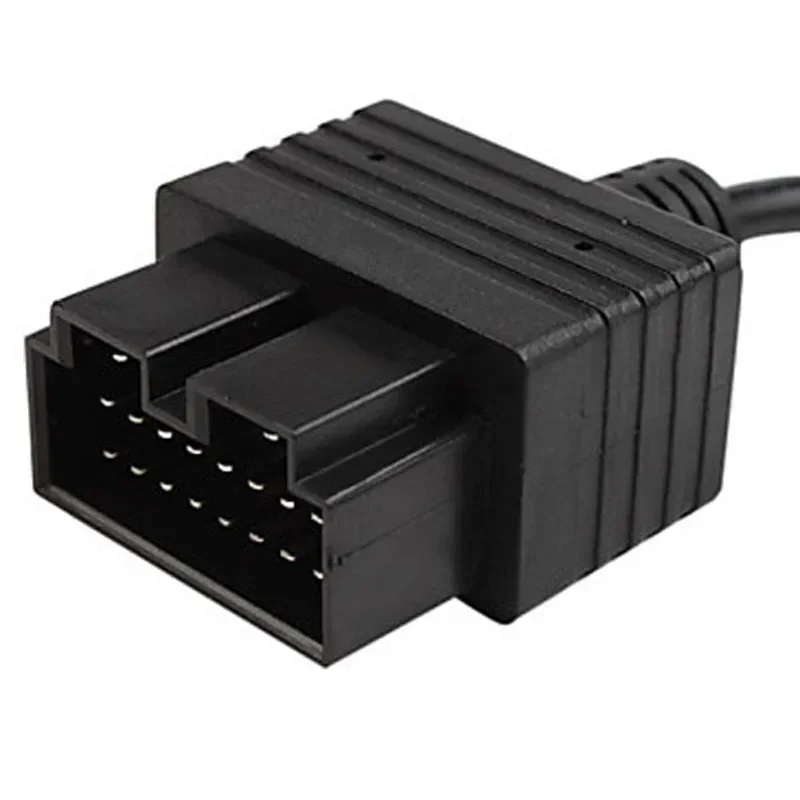 Para KIA 20 pines a 16 pines OBD2 OBD herramienta de diagnóstico escáner lector de código adaptador Cable conector de coche