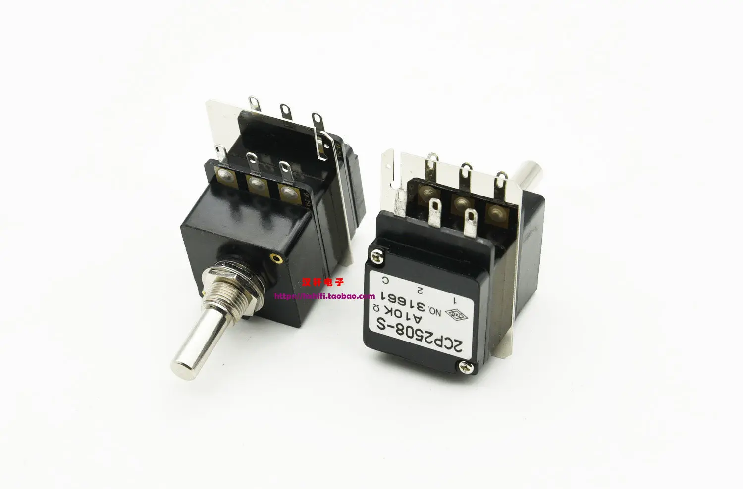 Japan Tokyo Ko-On Denpa TKD 2508S Conductive Plastic Type A Volume Potentiometer 10K 50K 100K
