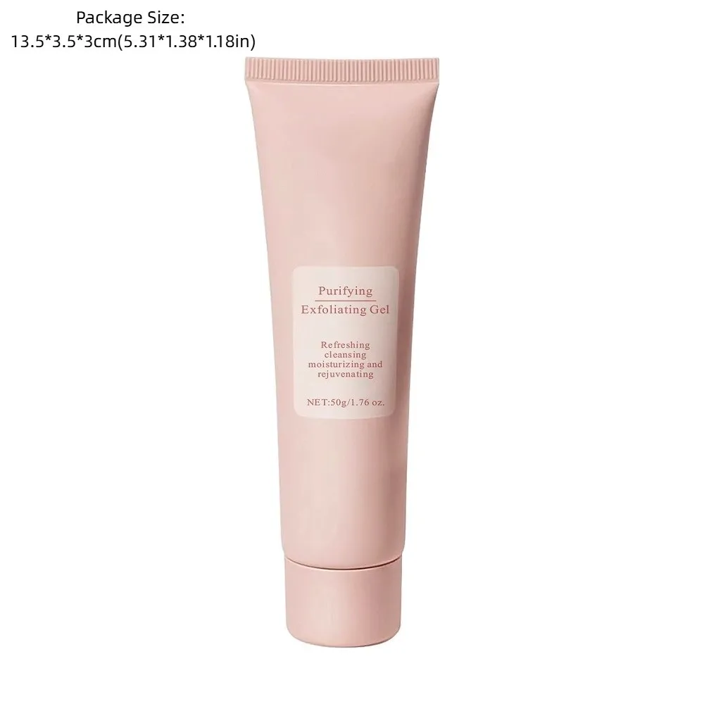 Gentle Purifying Exfoliating Gel Deep Clean Revitalize Skin Exfoliating Face Scrub Moisturizing Facial Exfoliator Cleanser