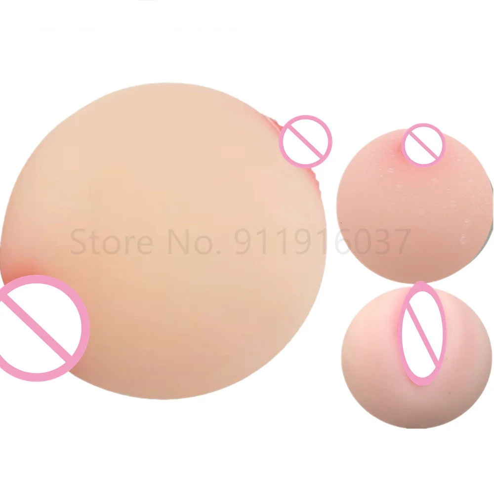 Adult Sex Toys Artificial Vagina Masturbator for Man Soft Boobs with Sexy Nipple Fake Pussy Male Masturbation Toys Sexshop Goods