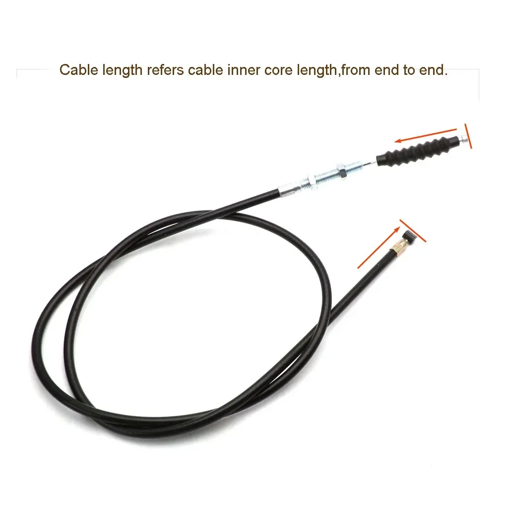 New Motorcycle Clutch Cable Length From 100cm-130cm for 50cc 70cc 90cc 110cc 125cc 150cc 200cc 250cc Dirt Pit Bike ATV