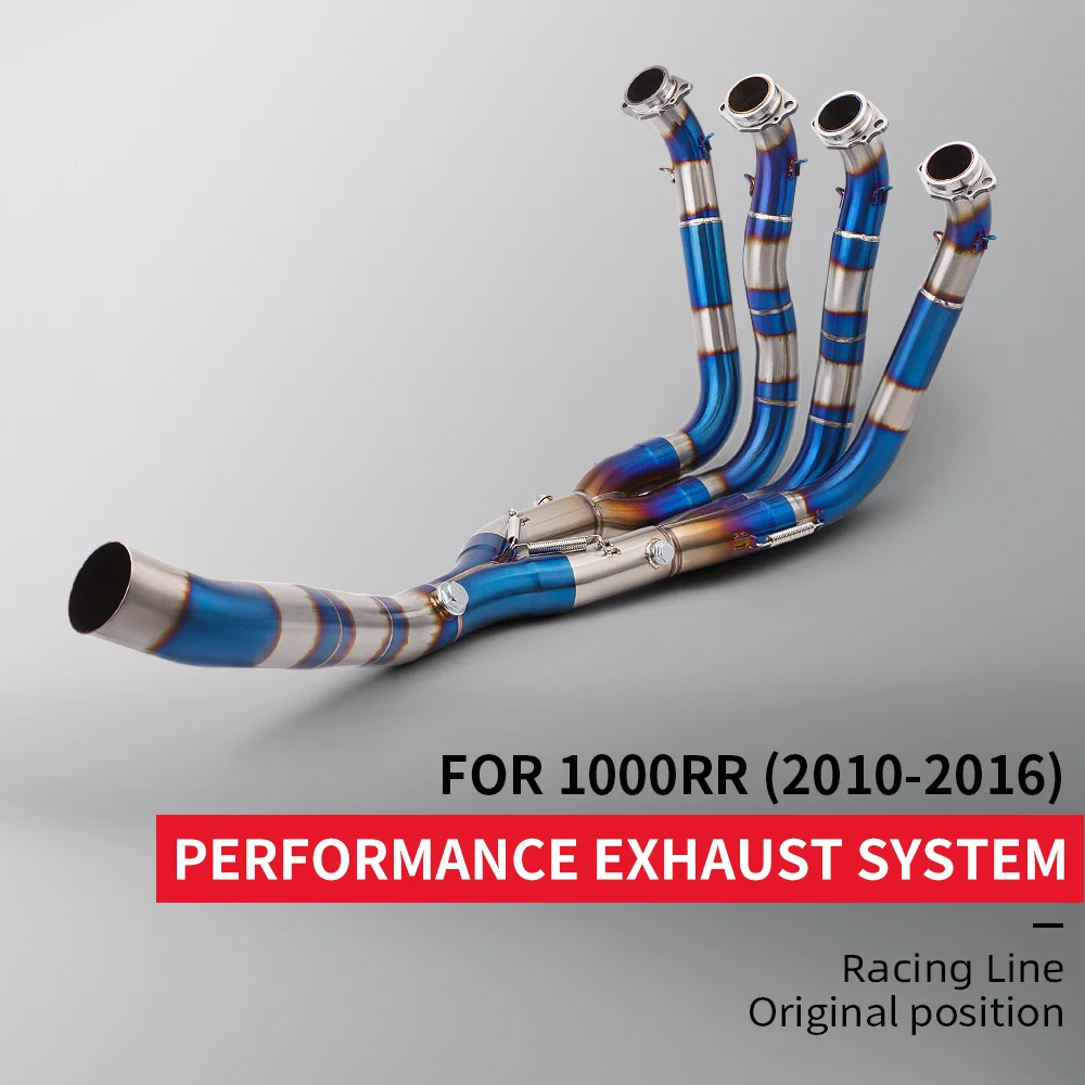 FOR (2010-2016) S1000RR S1000R S1000 stainless steel exhaust is suitable for the front exhaust system of motorcycle S1000RR mode