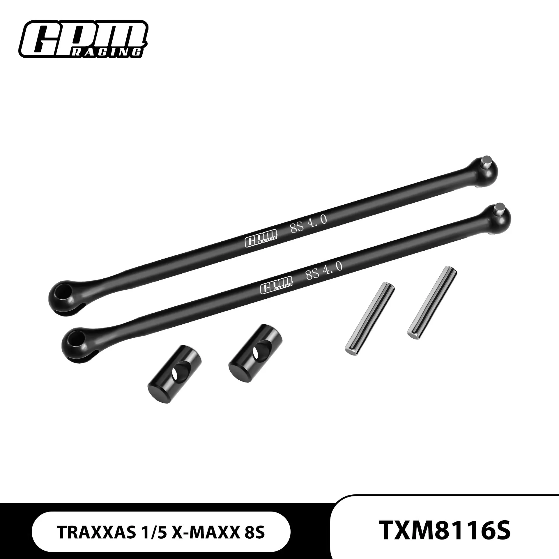 

GPM TRAXXAS 1/5 Большой X 8S Большой автомобиль из углеродистой стали Универсальный шарнир Собачья кость