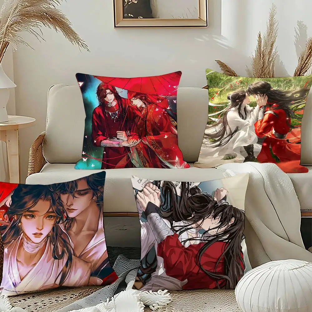 Huacheng X Xielian Customizable Square Pillowcases, Stylish And Soft, Perfect For Beds, Cars, And Sofas.