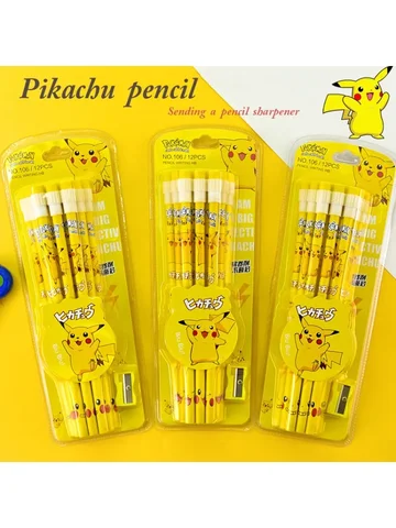 Набор фигурок Pokemon Pikachu 12 шт от Potdemiel - коллекционные игрушки — изображение товара