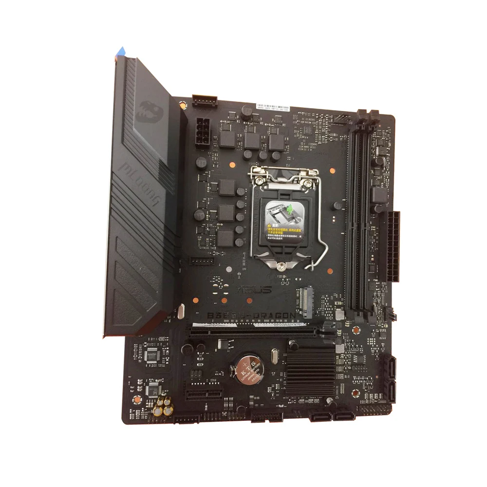 

Б/у материнская плата компьютера ASUS B365M DRAGON B365M LGA 1151 DDR4 32G для настольной материнской платы Intel B365 SATA III PCI-E 3,0 X16